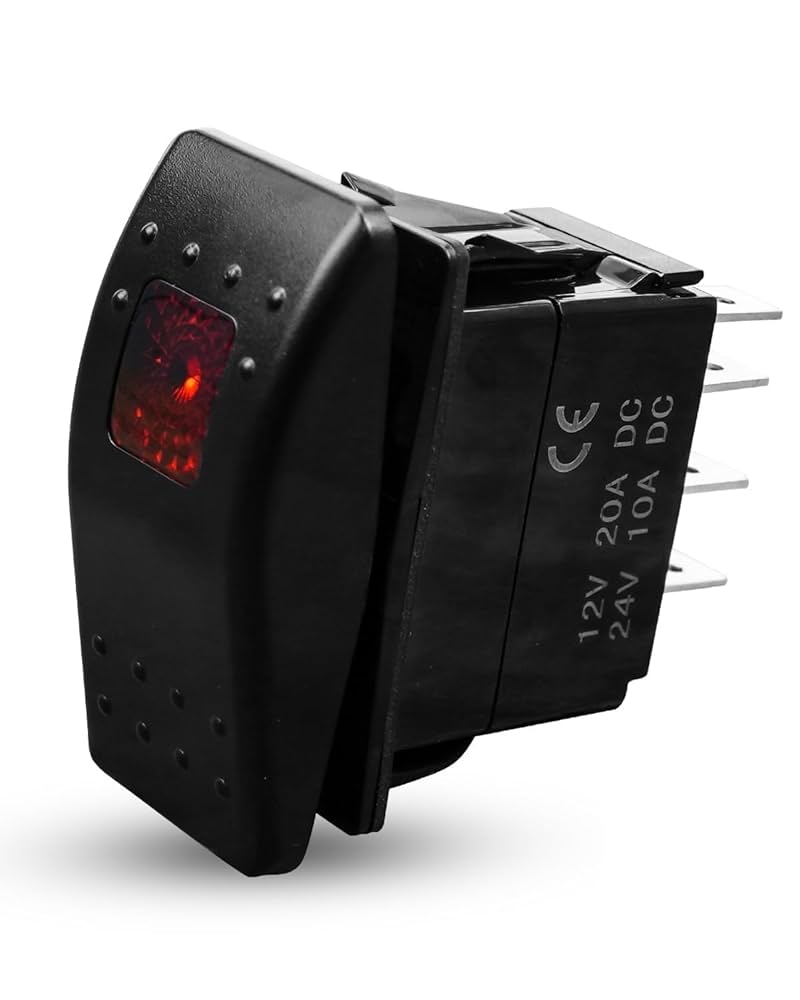 Amazon.com: Replace 308-1062 Rocker Switch 5 Pin ON-Off-ON